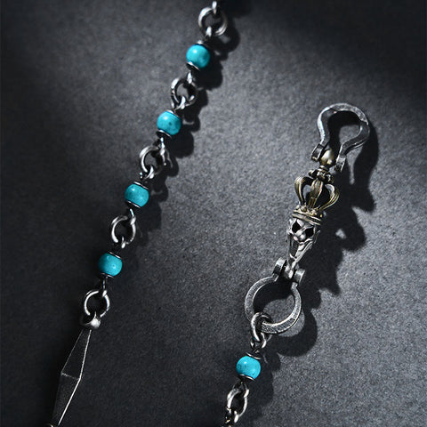 Arthur.K Amaterasu Series Suiko 0.3 Natural Turquoise Necklace, One Size (Unlimited Edition)