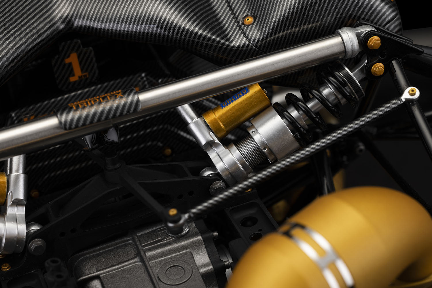 The Koenigsegg One:1 Engine 1:6 Scale Model