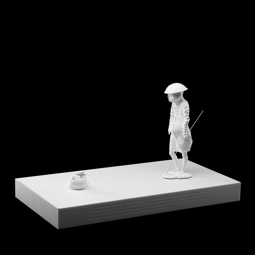 SECRET x ZHANG JIANLONG 《 JUSTICE PREVAILS OVER EVIL》limited 999