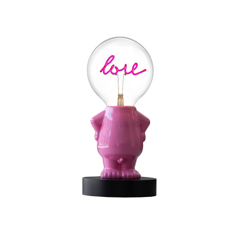 SECRET-MARIO table lamp pink