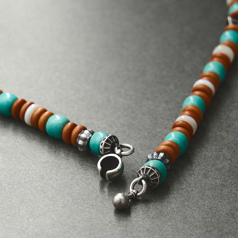 Arthur.K Amaterasu Series Seisen 0.6 Turquoise & Olive Necklace, One Size (Unlimited Edition)