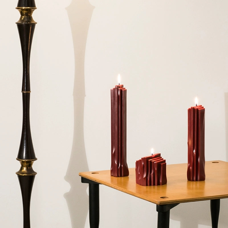 SOAPMEN Vertical Bar Sculpture Candle 8
