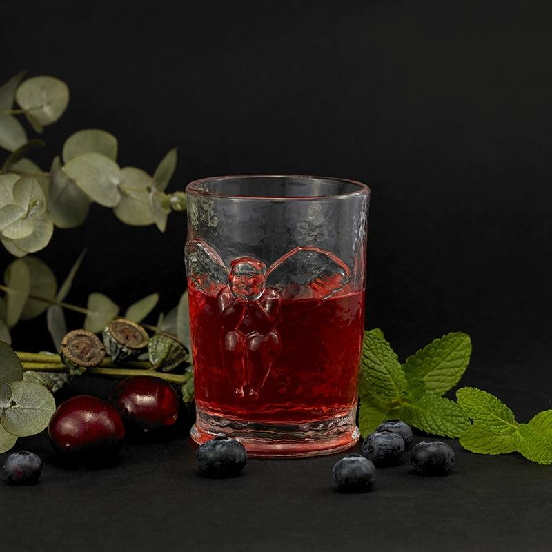 XIQI Angel Fruit Juice Glass