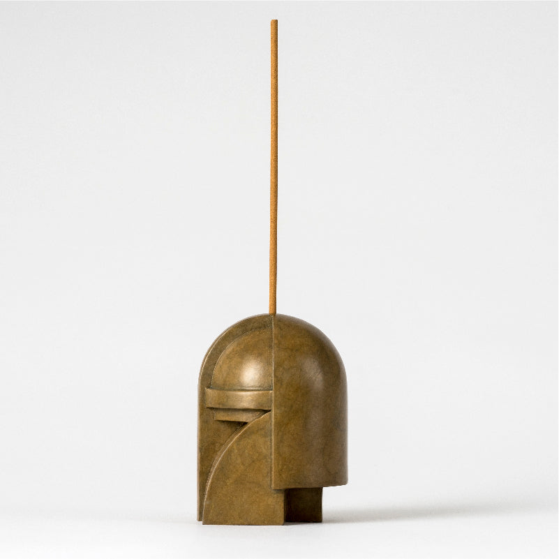 SOAPMEN Bronze Head Incense Holder