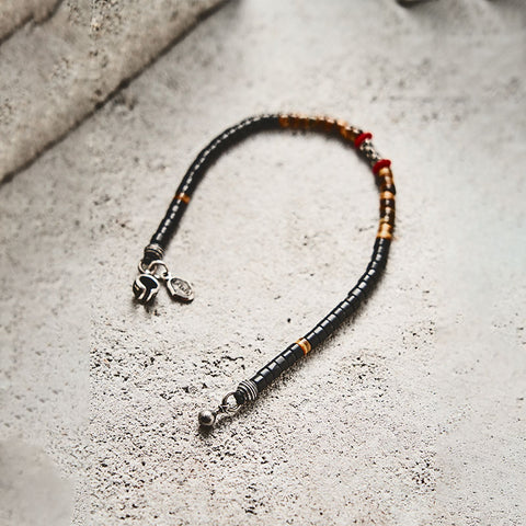 Arthur.K Amaterasu Series Twilight Shadow 0.3 Natural Black Stone Bracelet (Unlimited Edition)