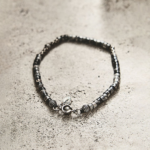 Arthur.K Amaterasu Series Grace 0.3 Black Snowflake Obsidian Bracelet (Unlimited Edition)