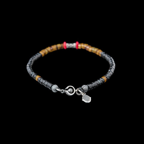 Arthur.K Amaterasu Series Twilight Shadow 0.3 Natural Black Stone Bracelet (Unlimited Edition)