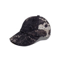 BLANK_SET Baseball Cap - Black Snake Pattern
