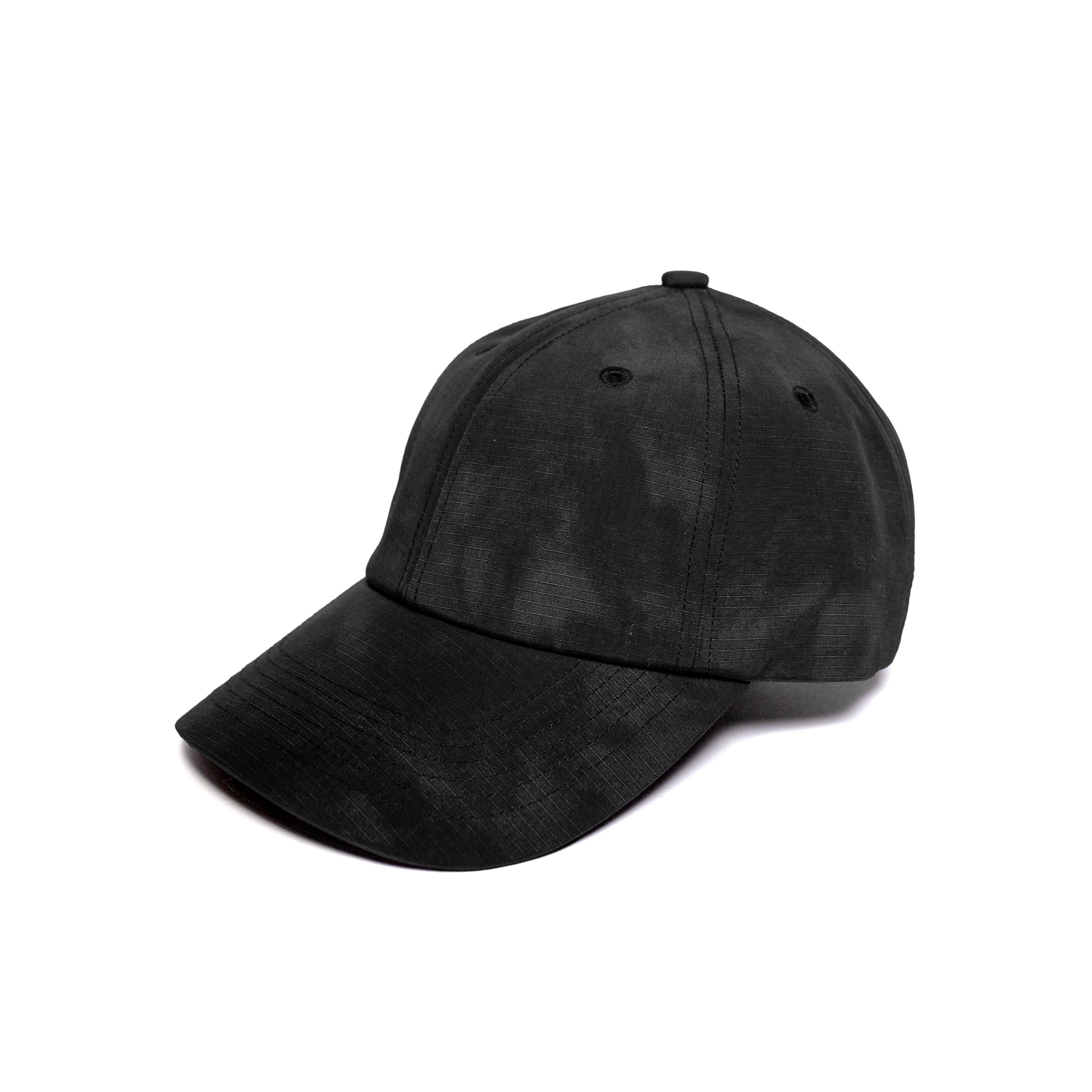 BLANK_SET Baseball Cap - Black Wax Paint Finish