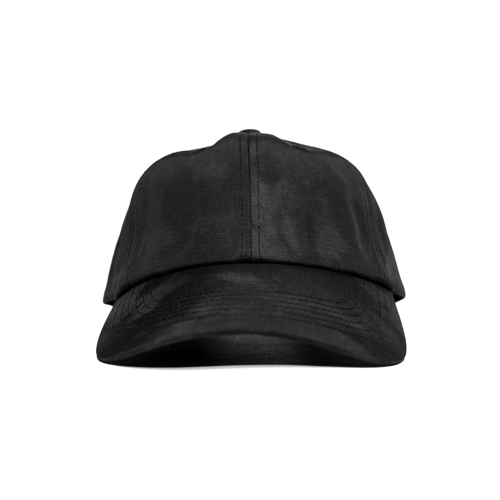 BLANK_SET Baseball Cap - Black Wax Paint Finish