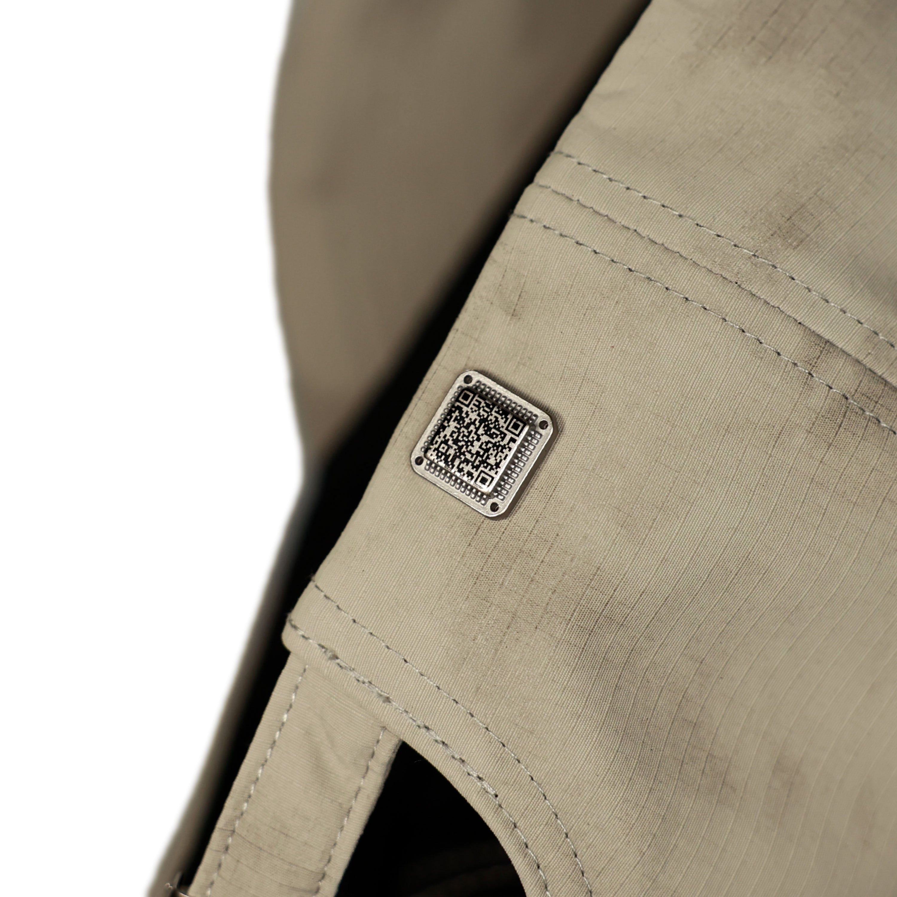BLANK_SET Baseball Cap - Grey Wax Paint Finish