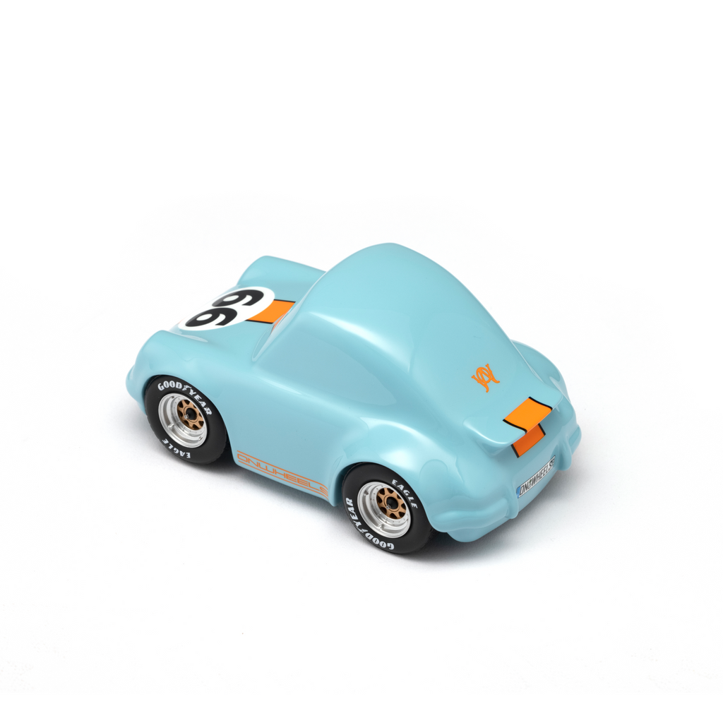 ON WHEELS Q CAR 1：24 Scale Models - P ver.  no.66 Sky Blue