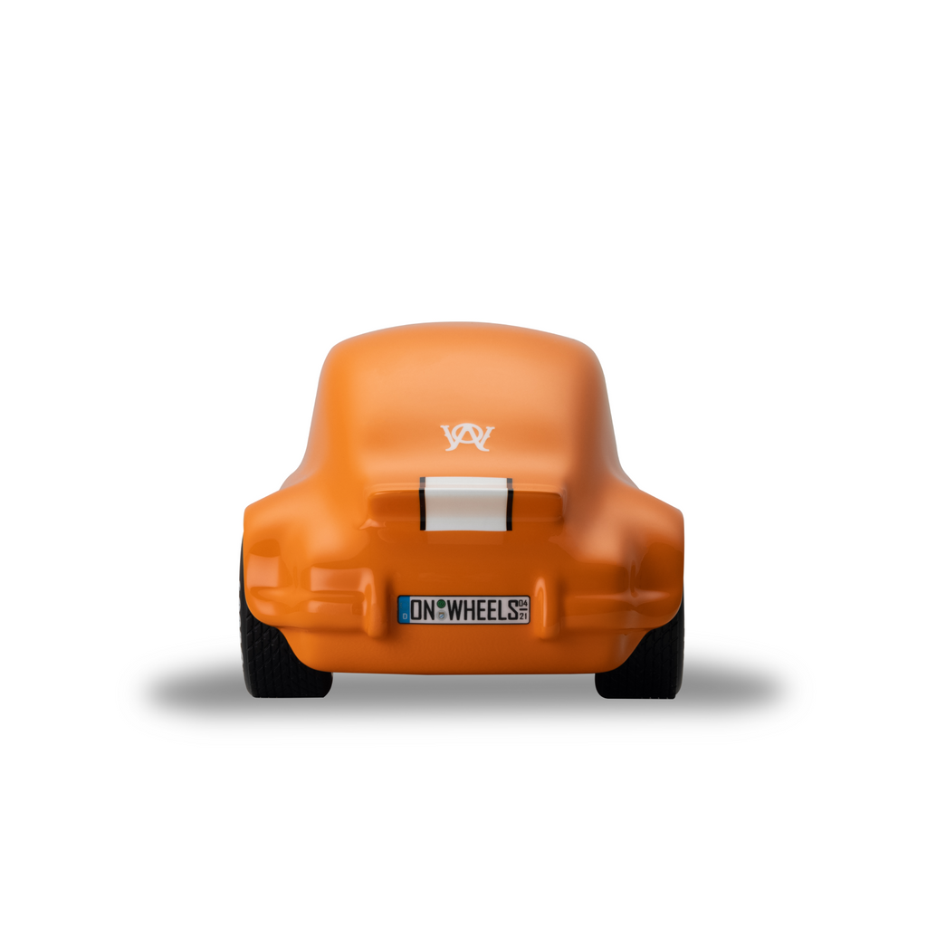 ON WHEELS Q CAR 1：24 Scale Models - P ver.  no.07 Vitality Orange
