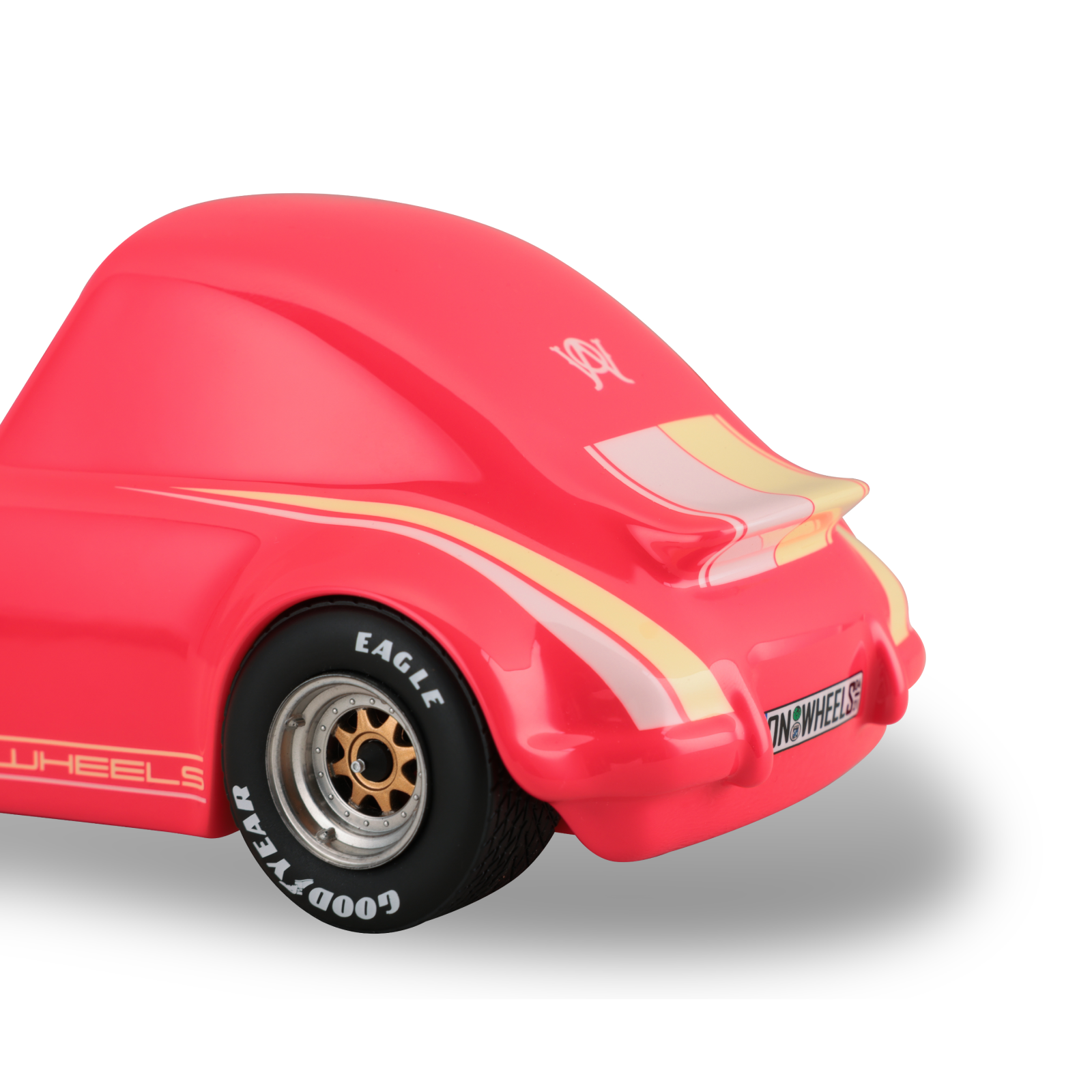 ON WHEELS Q CAR 1：24 Scale Models - P ver.  no.59 Bright Pink