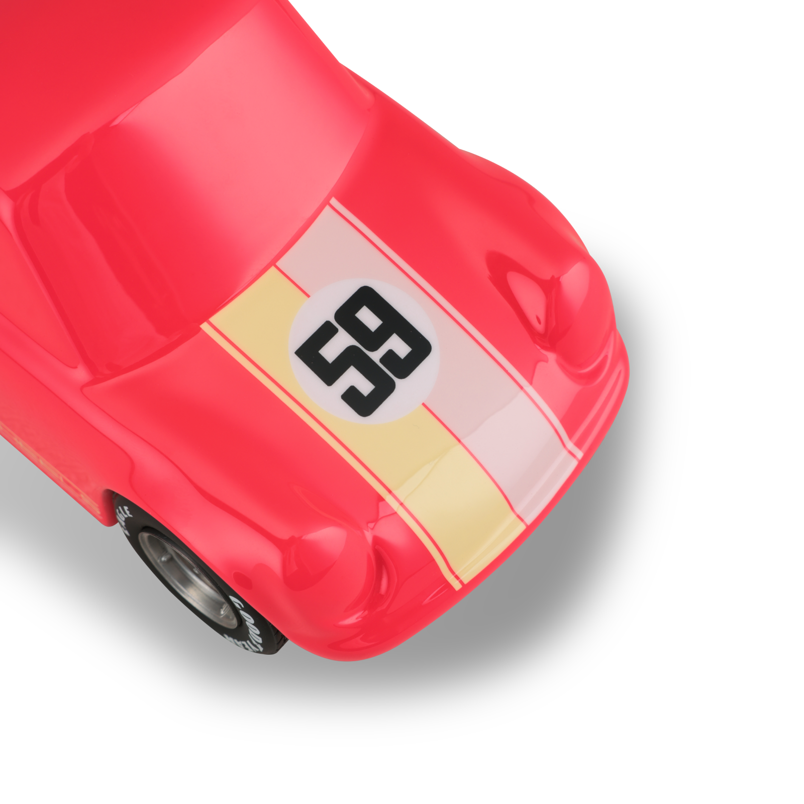 ON WHEELS Q CAR 1：24 Scale Models - P ver.  no.59 Bright Pink