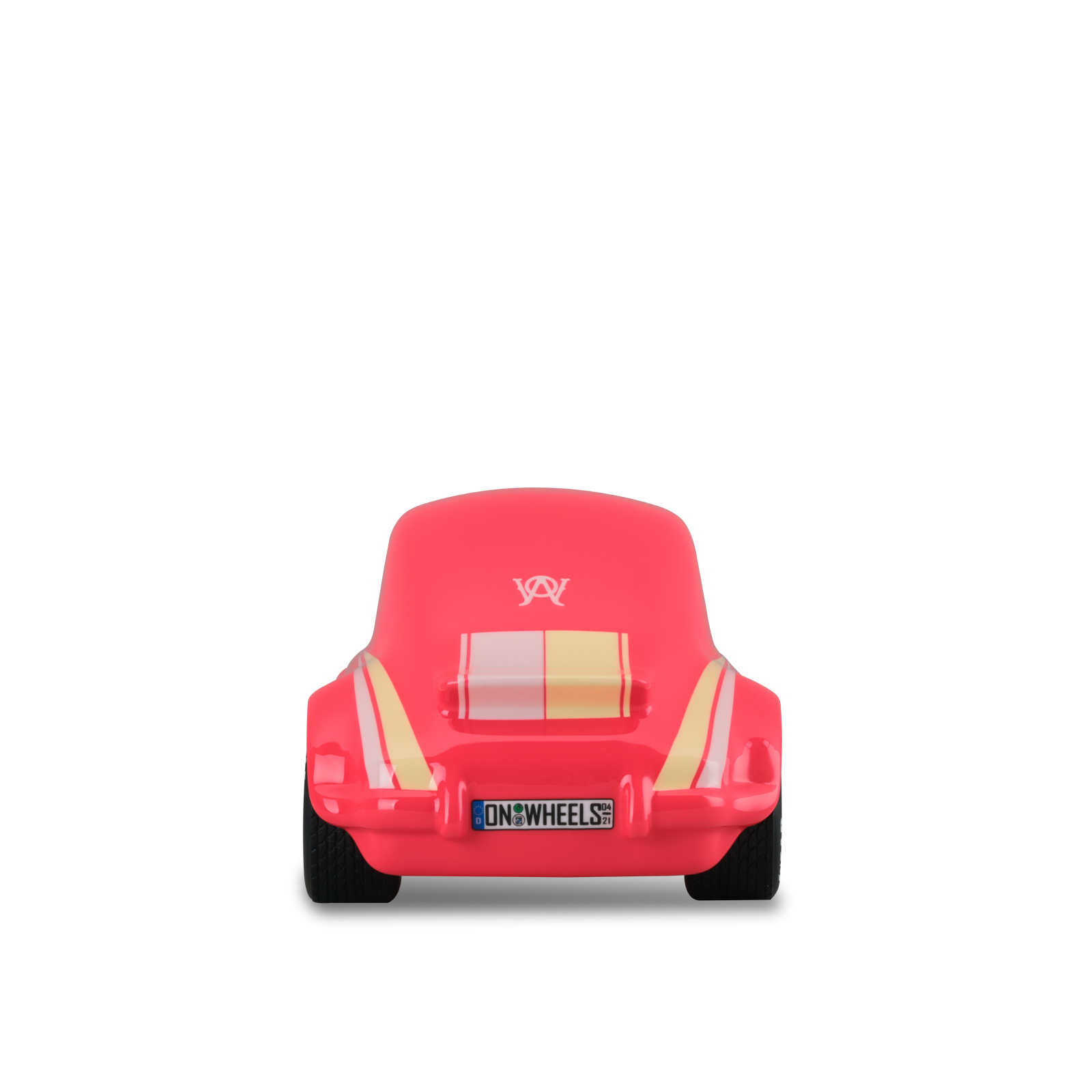 ON WHEELS Q CAR 1：24 Scale Models - P ver.  no.59 Bright Pink