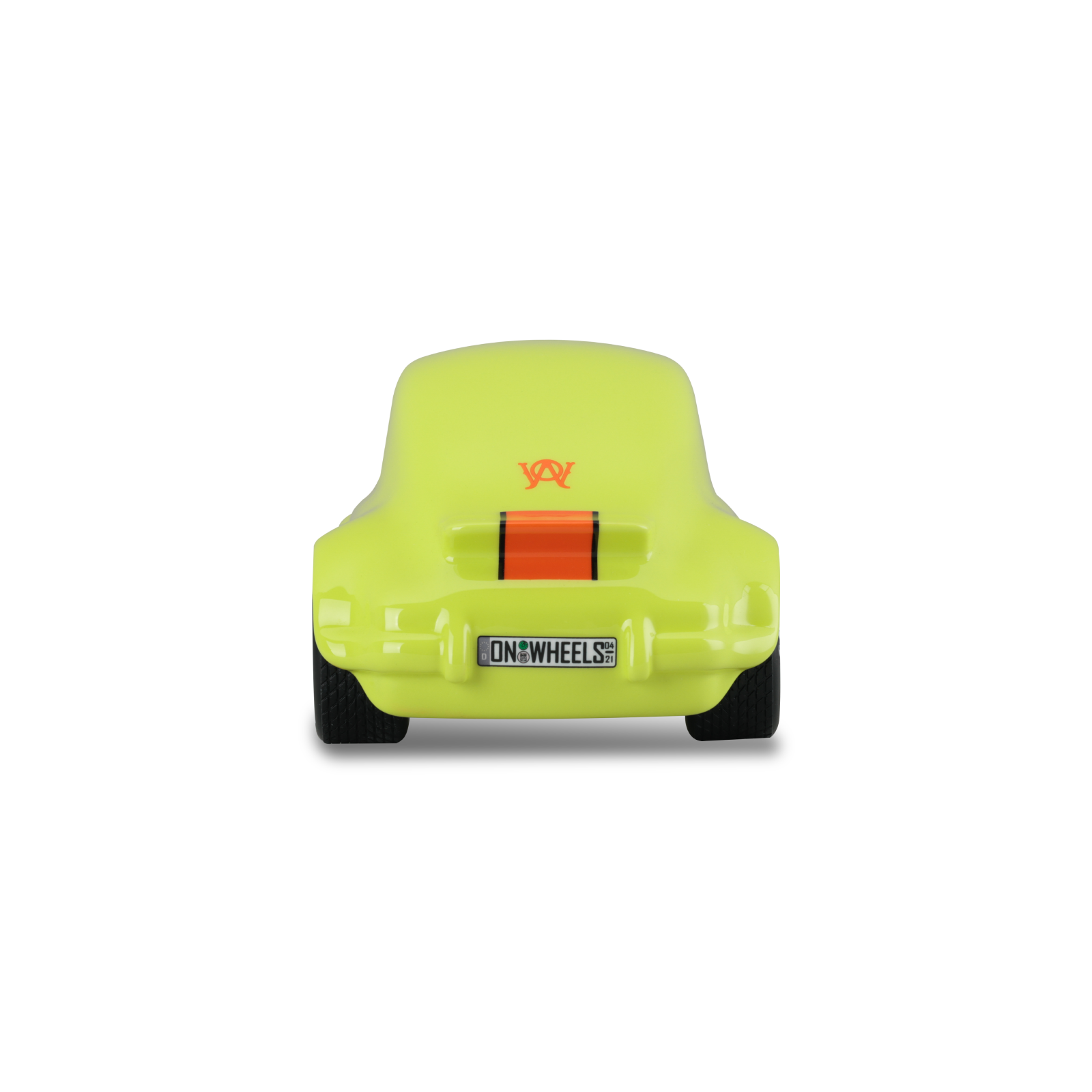 ON WHEELS Q CAR 1：24 Scale Models - P ver.  no.66 Lemon Yellow