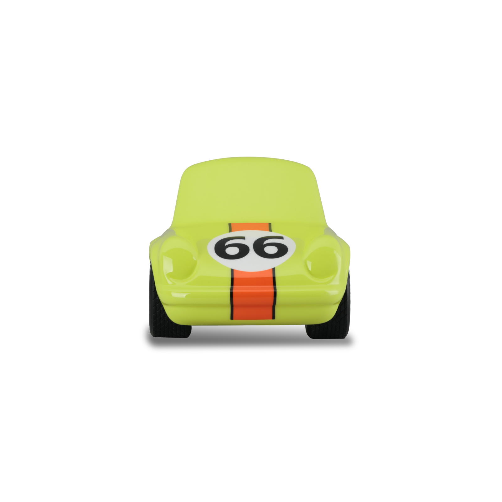 ON WHEELS Q CAR 1：24 Scale Models - P ver.  no.66 Lemon Yellow