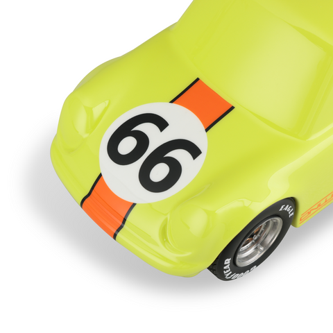 ON WHEELS Q CAR 1：24 Scale Models - P ver.  no.66 Lemon Yellow