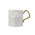 XIQI Angel Tea Mug(With Golden Handle）
