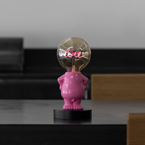 SECRET-MARIO table lamp pink