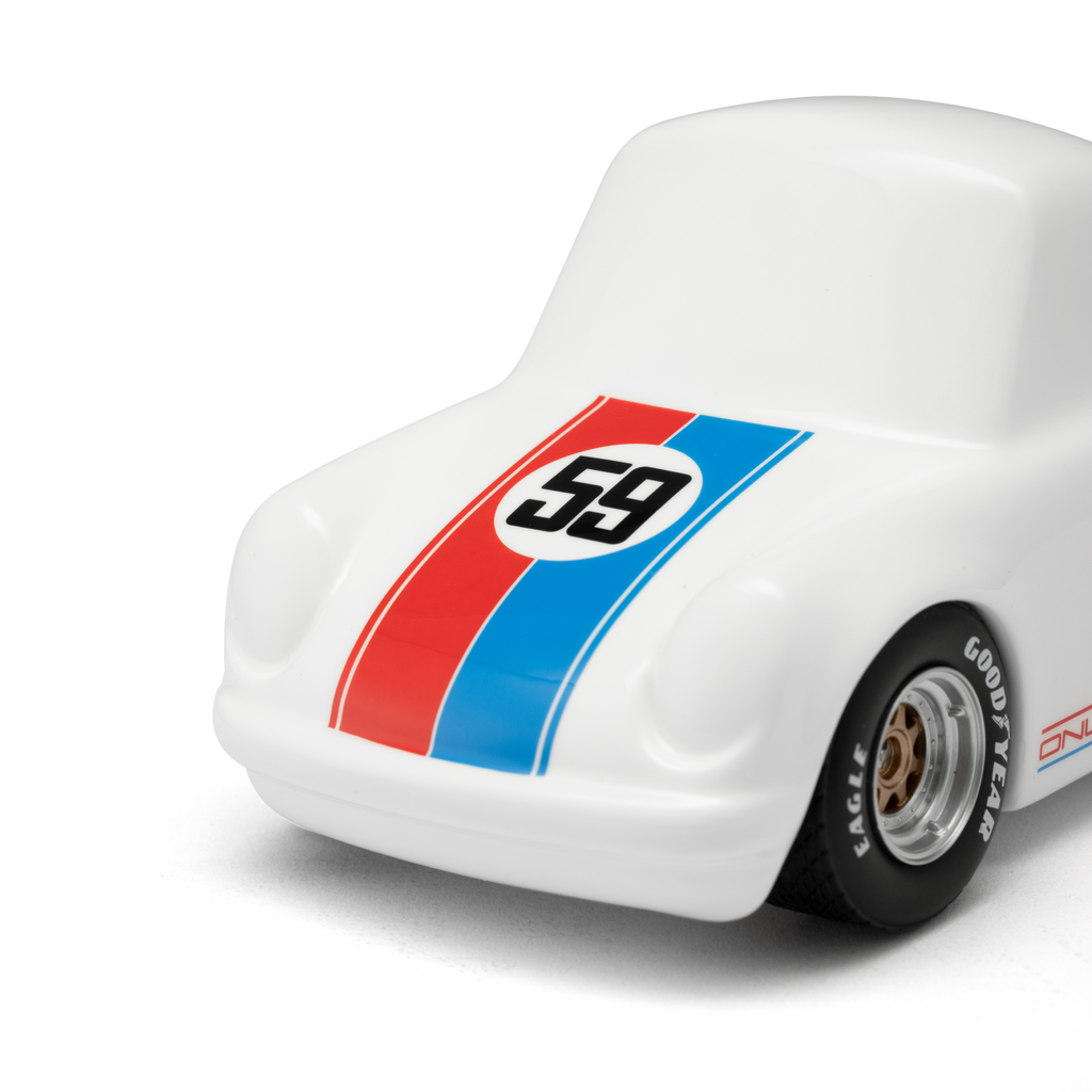 ON WHEELS Q CAR 1：24 Scale Models - P ver. no.60 Matt White