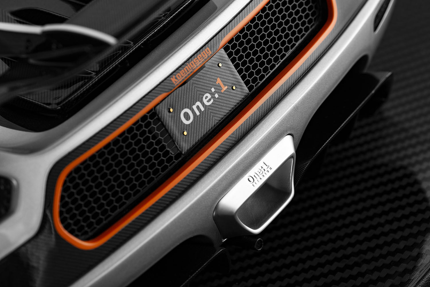 The Koenigsegg One:1 1:8 Scale Model
