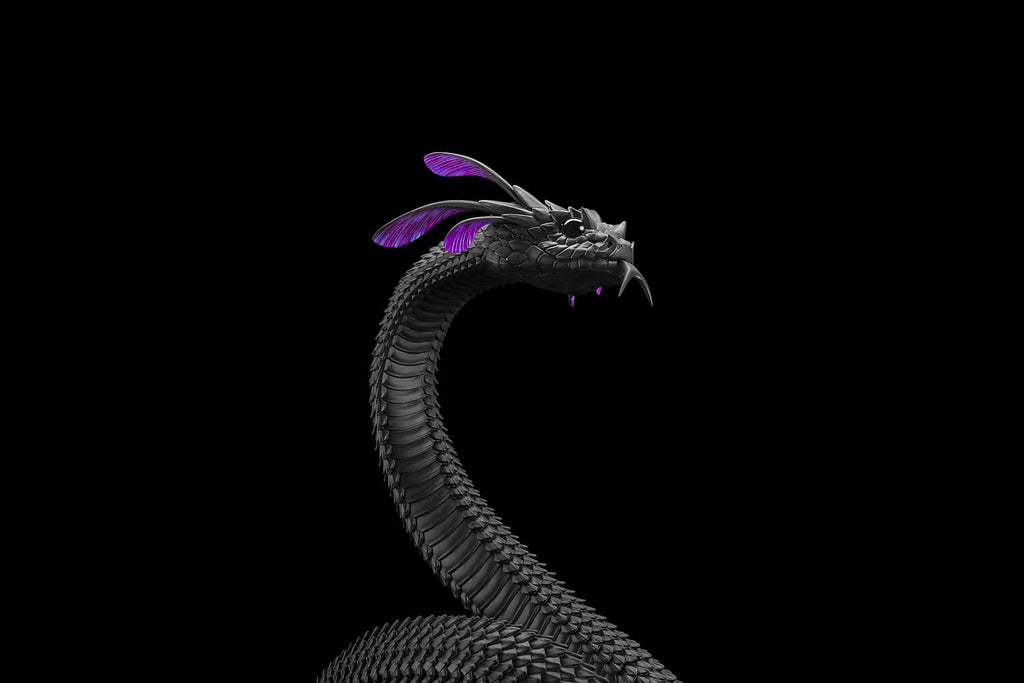 Viper Snake Sculpture