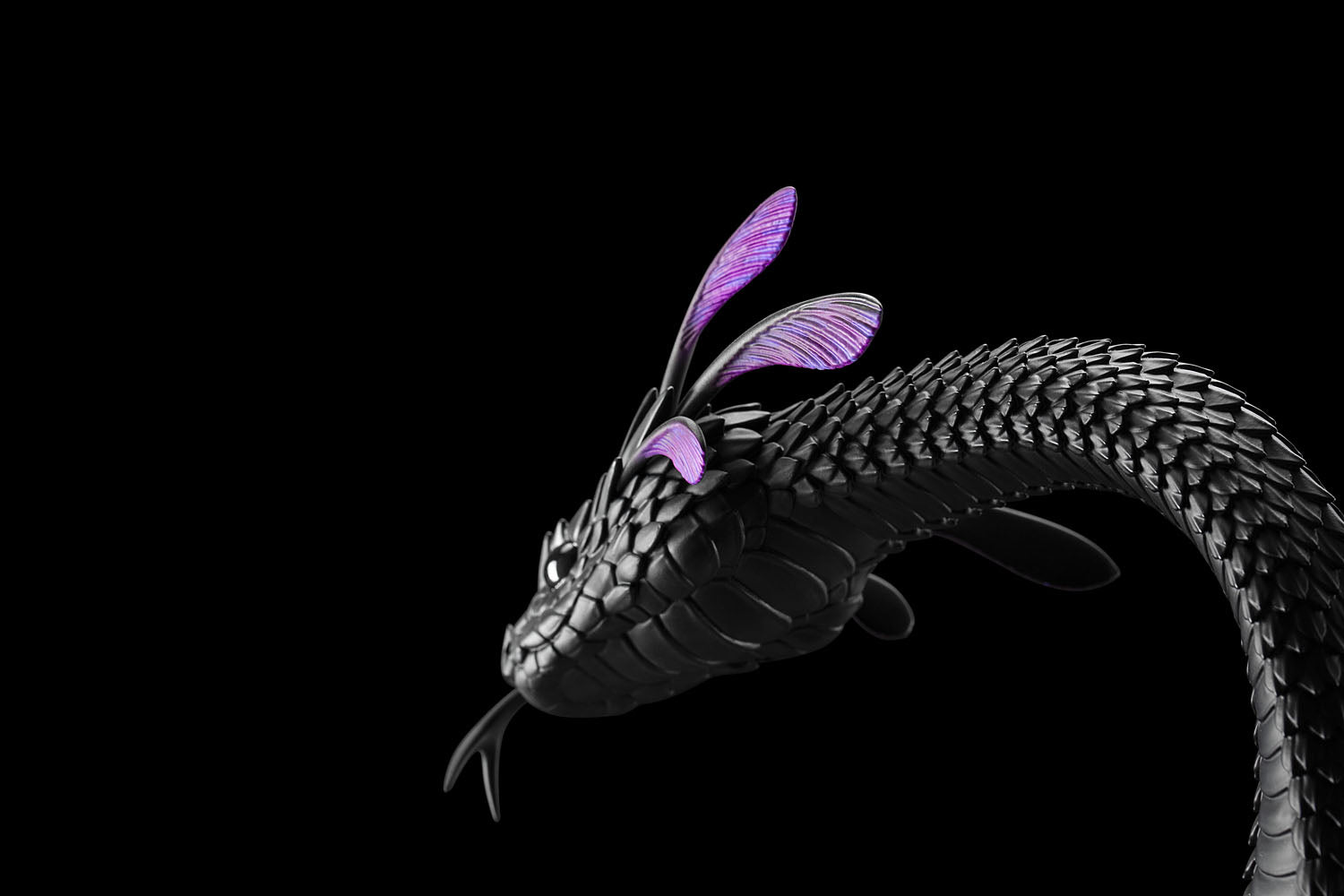 Viper Snake Sculpture