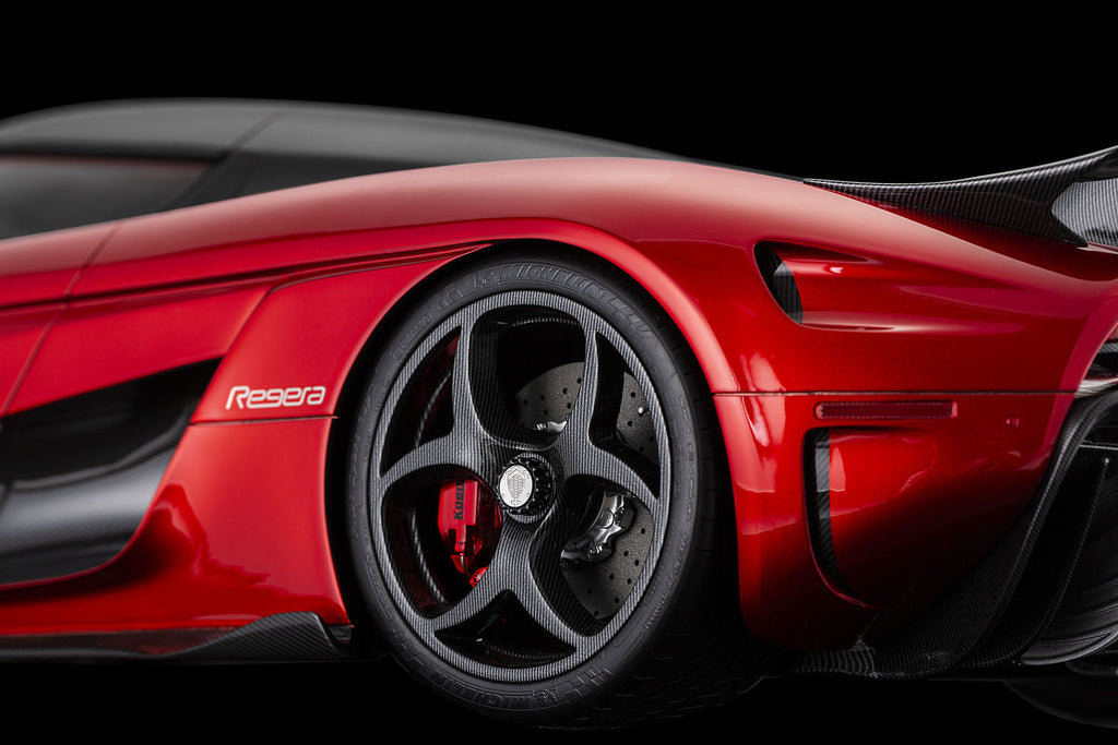 The Koenigsegg Regera Scale Model