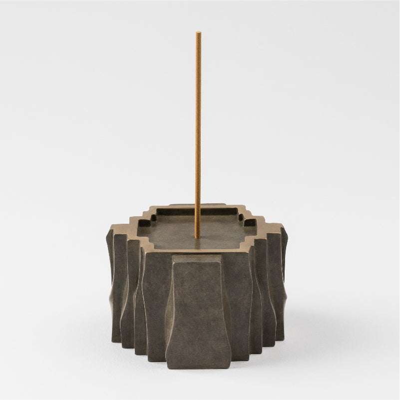SOAPMEN Bronze Vertical Bar Incense Holder